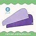 Turbie Twist 2-Pack Microfiber Hair Towel for Beauty, Travel, Gifting - Hair Wrap Turban for Straight, Wavy & Curly Hair - Premium Personal Care - Dark Purple & Light Purple