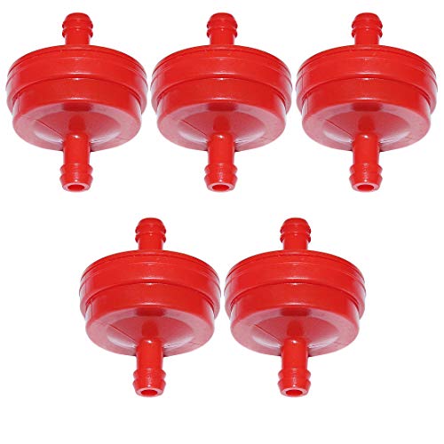 AUMEL 5 Pcs/lot Fuel Filter Kit Fit Briggs Stratton 298090 2980905 5018B 5018H 5018K Mower Engine part.