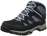 HI TEC Hi Tec Bandera II Impermeable Mediados de Las Mujeres Caminando Botas de Senderismo Trail Shoes Navy, Azul Marino, 39