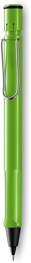 LAMY safari moderner Druckbleistift 113 aus robustem Kunststoff in grün mit ergonomischem Griff und Radiertip, inkl. Feinstrichmine LAMY M 41 (0,5mm) LAMY safari moderner Druckbleistift 113 aus robustem Kunststoff in grün mit ergonomischem Griff und Radiertip, inkl. Feinstrichmine LAMY M 41 (0,5mm)