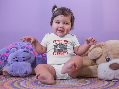 Pop Threads Feminism is for Everyone Metal Punk Emo Goth Infant Baby Boy Girl Bodysuit4