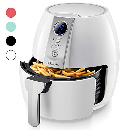 Ultrean Air Fryer, 4.2 Quart (4 Liter) Electric Hot Air Fryers Oven Oilless