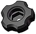 Innovative Components Snap Lock Fluted Knob, 1-3/8, Thru, 1/4