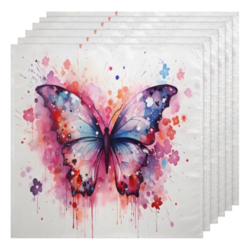Servilletas de Tela Multicolor Set x6 50.5x50.5 cm miniatura 1