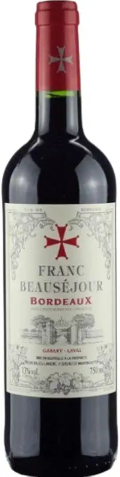 Vinho Franc Beausejour Bordeaux tinto 750 ml