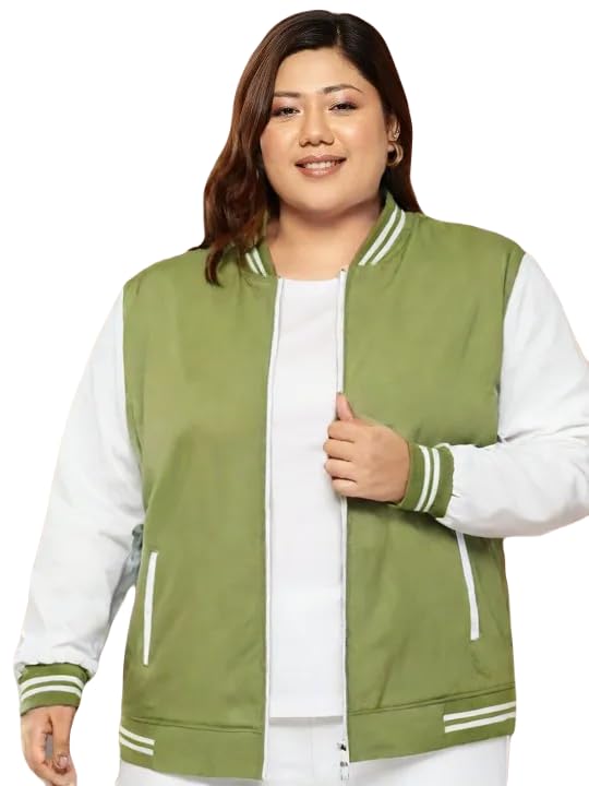 Jacket,Stylish Jacket For Women,Casual Jacket,Winter Jacket,Pista Winter Jacket For Women, Plus Size Jacket,Full Sleeve Bomber Jacket,Light Weight Jacket,Jacket02.-picture-43