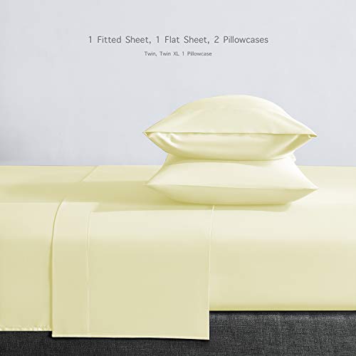 image for BASIC CHOICE Full Size Sheet Set - Breathable Cooling Sheets - Hotel L