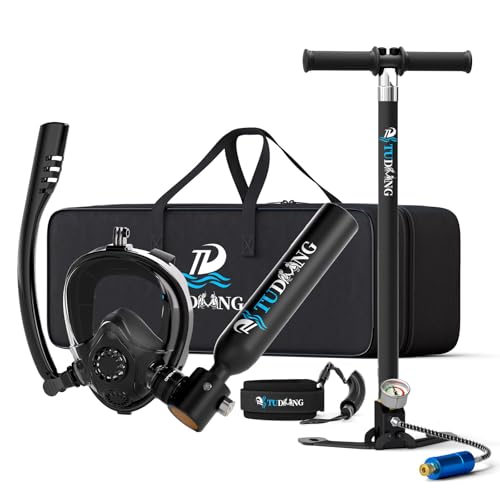 TUDIVING-0,5-l-Tauchflaschen-Set,Mini-Sauerstoffflasche mit...