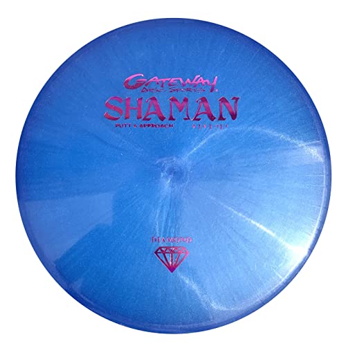 Gateway Disc Sports Diamond Shaman Putter Golf Disc [Colors May Vary] - 173-176g