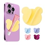 Nottnnutリップグロス電話ケース リップスティックリップクリーム用 すべての電話モデルに対応 イエロー