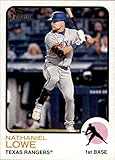 2022 TOPPS HERITAGE #197 NATHANIEL LOWE RANGERS BASEBALL MLB