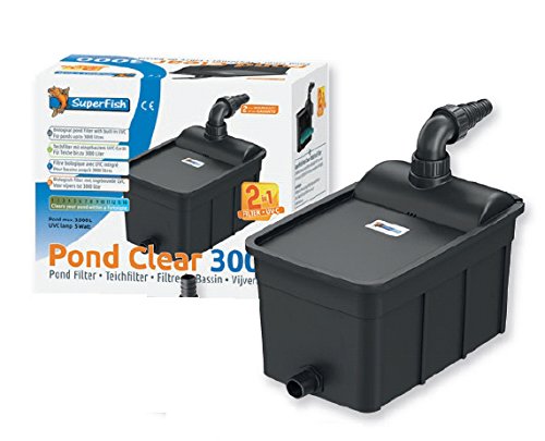 Superfish Pond Clear 3000 Gravity Filter With 5w UV