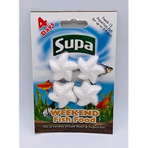 Supa Weekend Fish Food 4x6g