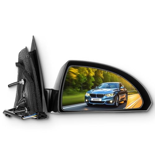 SCITOO Passenger Side View Mirror Fit For Chevy For Impala 2006-2013, For Impala Limited 2014-2016 Non-heated Power adjustment Right Outside Exterior Mirror GM1321306 08034-932, 15789251