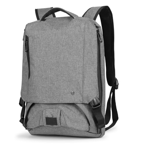 [AGPTEK] �o�b�N�p�b�N �O���[ �o�b�N�p�b�N���@�\ �ʋΒʊw���s�o�b�N�p�b�N �h����e�ʌy�ʃo�b�N�p�b�N �����Y ���f�B�[�X���p�o�b�O 14�C���`pc�����b�N �l�C �ϏՌ� �ʋC�� �������