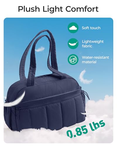 Image of BAGSMART Gym Bag for Women, Duffle Bag for Travel with Wet Pocket, Lightweight Carry on Weekender Duffel, Water Resistant