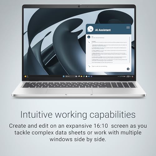 Image of Dell Pro 16 Plus Business AI Laptop (AMD Ryzen AI 7 PRO 350 (> Intel Ultra 7 255U), 32GB DDR5, 512GB SSD, 16 inch FHD+), Next Gen Latitude 5550, 1080p Webcam, Thunderbolt 4, Wi-Fi 7, Win 11 Pro, PB16255