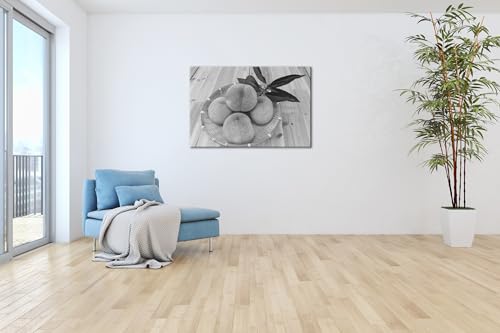 Tableau pêches impression numérique avec cadre bois véritable 90x60 - 4