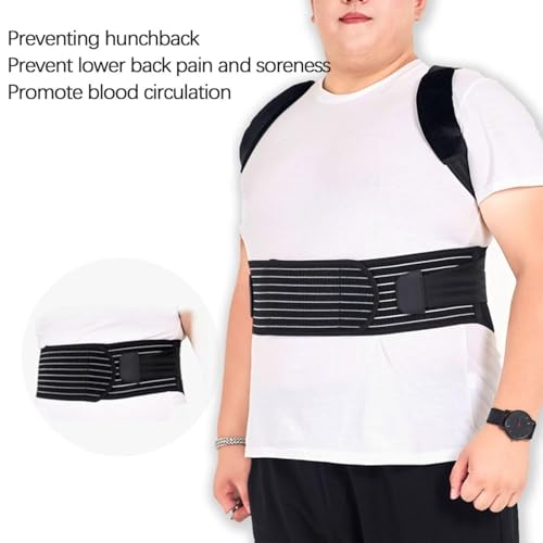 Corrector de postura ajustable faja lumbar escoliosis y joroba talla 5XL 8
