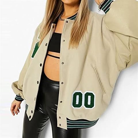 Women's Slim Fit Varsity Jacket by Sawmew Cover
