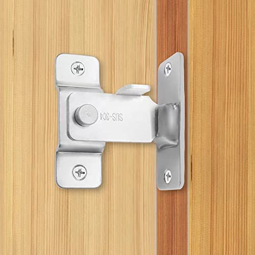 Szliyands Stainless Steel 90 Degree Flip Barn Door Latches #TOP28