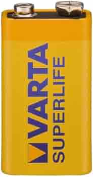 4 Batterie Blocco 9V 2022 Varta Super Heavy Duty Superlife Zinco - Foto 4