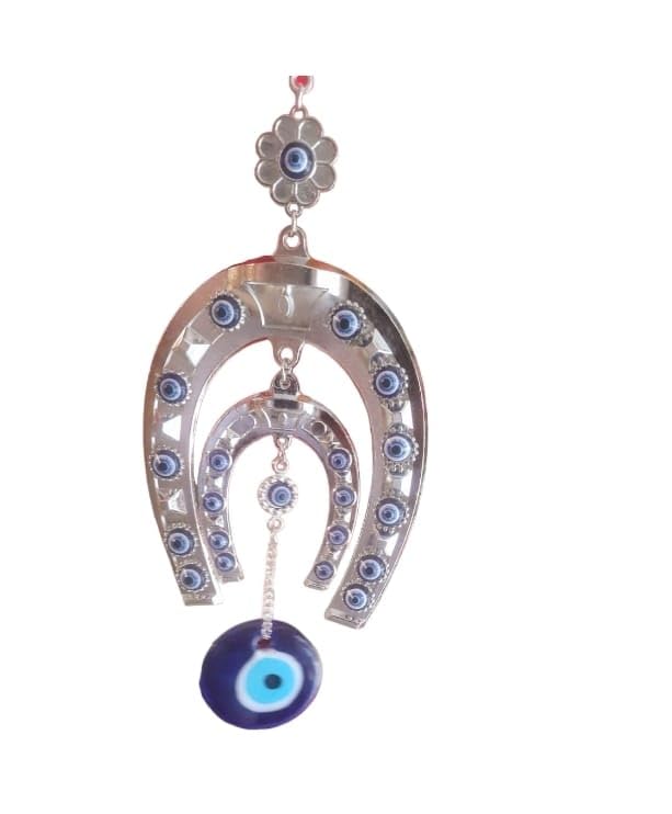 DT DECTONE Blue Evil Eye Horse Shoe Design Nazar Battu