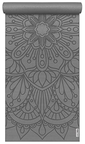Yogamatte Yogimat® Basic - Art Collection - Lotus Mandala Graphit
