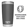 YETI Rambler 20 oz Stainless Steel Vacuum Insulated Tumbler w/MagSlider Lid #3