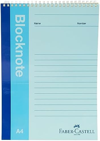 Faber-Castell Bloknot Canlı Renk A4 80 Yaprak Çizgili çeşitler - Görsel 1