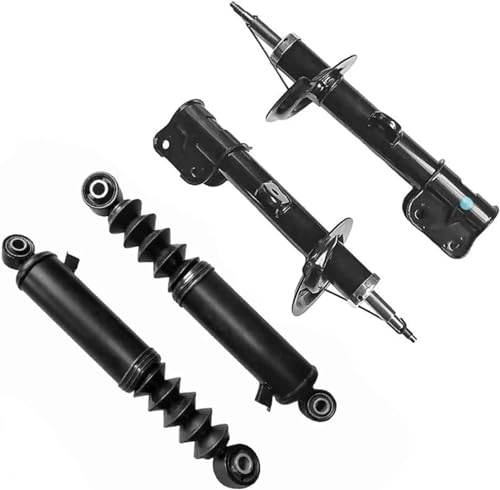 Air Spring Shock Absorber 4pcs Front&Rear Shock Absorber Set Compatible For Kia For Sorento For Santa Fe 2006-2014 553202B100 54650-3J200 car shock absorber