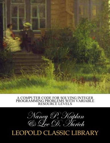 A computer code for solving integer programming problems with variable resource levels