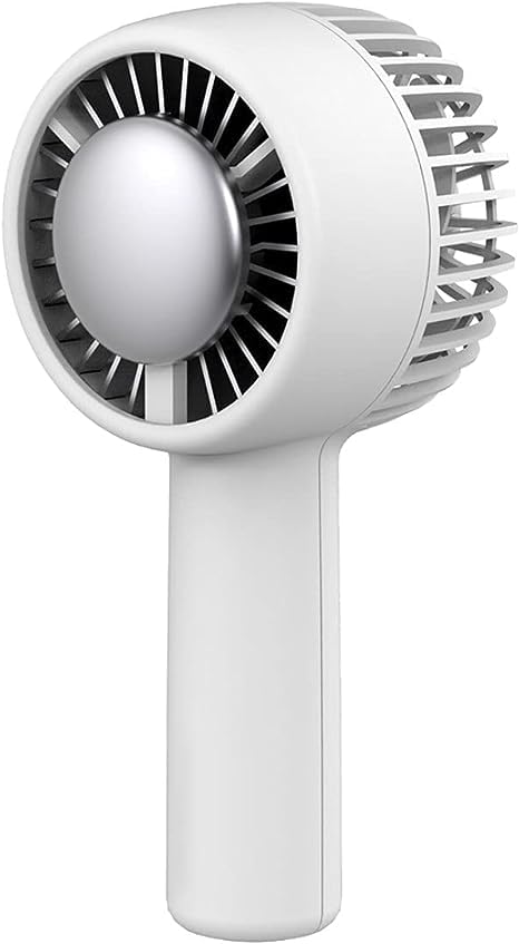 BreezyPal Mini Handheld Fan - Battery Operated Personal Portable Fan with 3 Adjustable Speeds ideal for Women, Men, Home Office, Makeup, Outdoor Travel