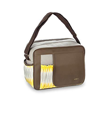 Bolsa Maternidade Papai Amarelo, Fazendo Arte, Amarelo