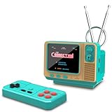 Mini TV Retro Handheld Game Console -42 JALECO Licensed Classic Games, Portable Gaming Toy with TF Card to Expand 80s 90s Games, Support Two Players & Game Save, Ideal Gift for Boys Girls