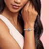 PANDORA 797012ENMX perle argentée pour femme Swirl Blue #2