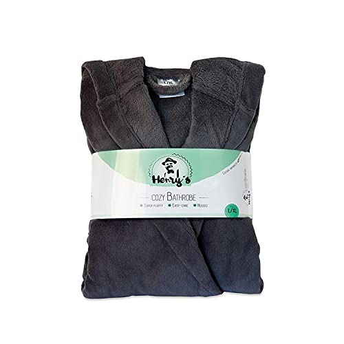 Peignoir de bain polaire Henry's Close Up chaud et absorbant - 6