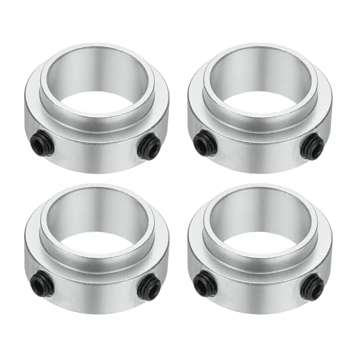 Collares de bloqueo de eje de aluminio 1 3/16 pulgadas para guiado mecanico y poleas