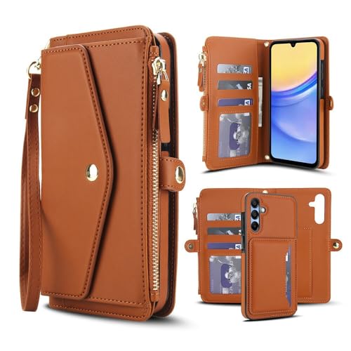 Étui portefeuille Galaxy A52 cuir pour ranger cartes et billets