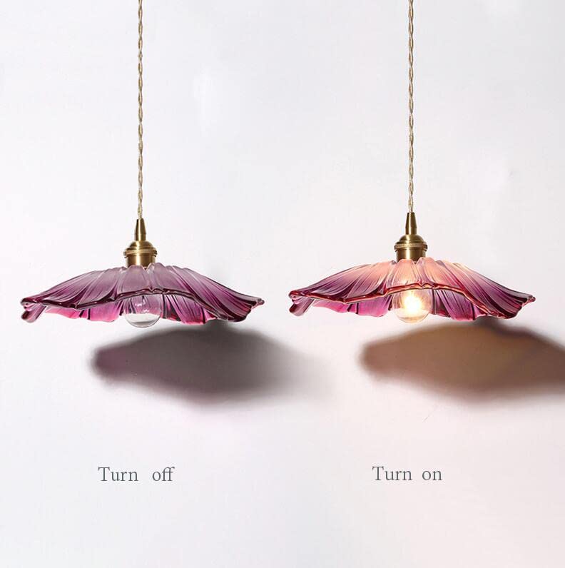 Lámpara de araña de cristal LED con detalles de latón acabado artesanal 3