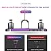 LeYi Compatible Galaxy S9 Plus Case, Samsung S9 Plus Case with 2 Pack 3D Curved Screen Protector, Military-Grade Ring Kickstand Phone Case, Purple
