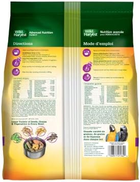 Wild Harvest Advanced Nutrition Diet Parrot 4lb - 1