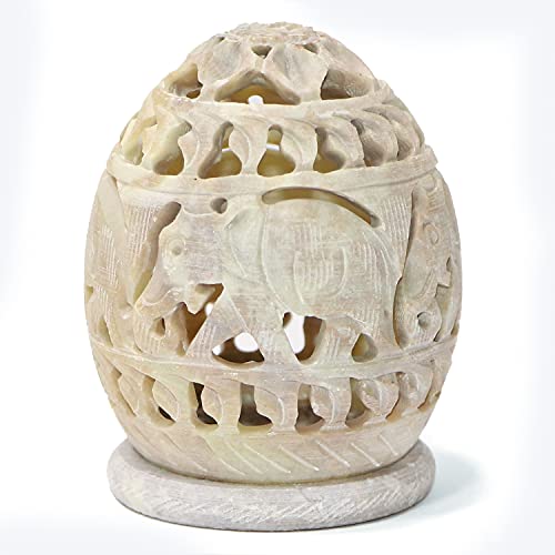 Cosynee Tealight Candle Holder, 4, Brown