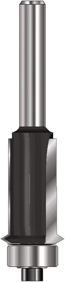 ENT 15590 Trimming Cutter, Tungsten Carbide TC, Shank (S) 8 mm, Diameter (D) 15,9 mm, NL 25,4 mm, D2 12,7 mm, SL 32 mm
