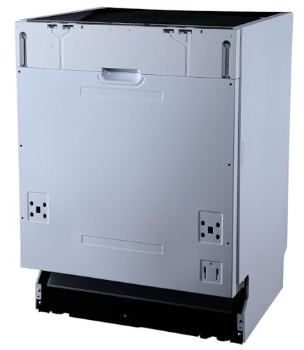 INFINITON Lavavajillas Integrable DIW-BB606, E, 7 Programas, Media Carga, Display, Easy Play,Inox