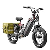 🚀𝗨𝗻𝗹𝗲𝗮𝘀𝗵 𝗨𝗹𝘁𝗶𝗺𝗮𝘁𝗲 𝗣𝗼𝘄𝗲𝗿 𝗲𝗮𝗵𝗼𝗿𝗮 𝗝𝘂𝗹𝗶𝗲𝘁 Ⅱ🚀: Experience exhilarating rides with the upgraded 1500W (Peak 1700W) brushless motor, delivering 90-120N.m torque and speeds up to 34MPH. Conquer 30-40° slopes effortlessly with the responsive 52V 30A controlle...