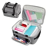 VIGEGARI Carrying Case for Cricutt Joy, Portable Craft Storage Bag Organizer with Pockets for Tools and Accessories