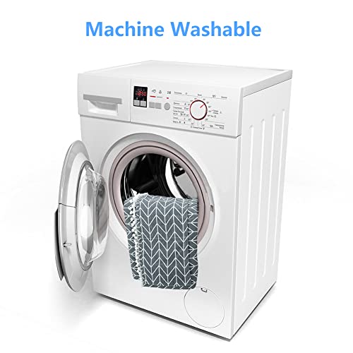 Washer And Dryer Covers For The Top, Magnet Non-Slip Washer Cover With 8 Storage Pockets, Dustproof Laundry Cover Dryer Top Cover, Washing Machine Cover For Top Protector(1Pcs, 79 X 22Inch) #TOP2