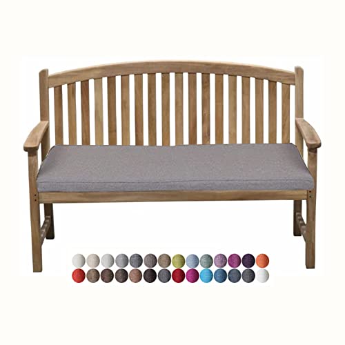 KCYXSMAX Bankauflage Bankkissen Bankpolster für Gartenbank 80x30x5cm Sitzauflage Polsterauflage mit abnehmbarem Bezug für Outdoor Bank Hollywoodschaukel Terrasse Küche Esstisch Cover