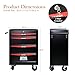 RYH 4/5/6/7 Drawers Rolling Tool Chest - Heavy Duty Mobile Tool Cart with Locking Wheels & Ball Bearing Drawers, 30.5